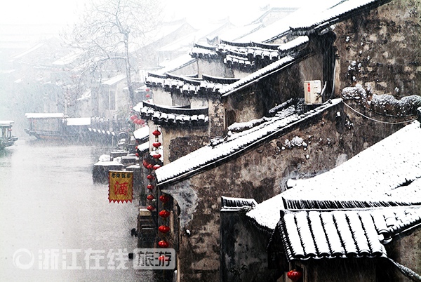 A beautiful Zhejiang in snow