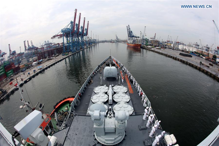 Chinese navy fleet starts visit to Indonesia