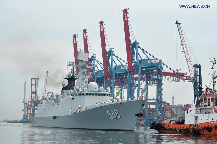 Chinese navy fleet starts visit to Indonesia