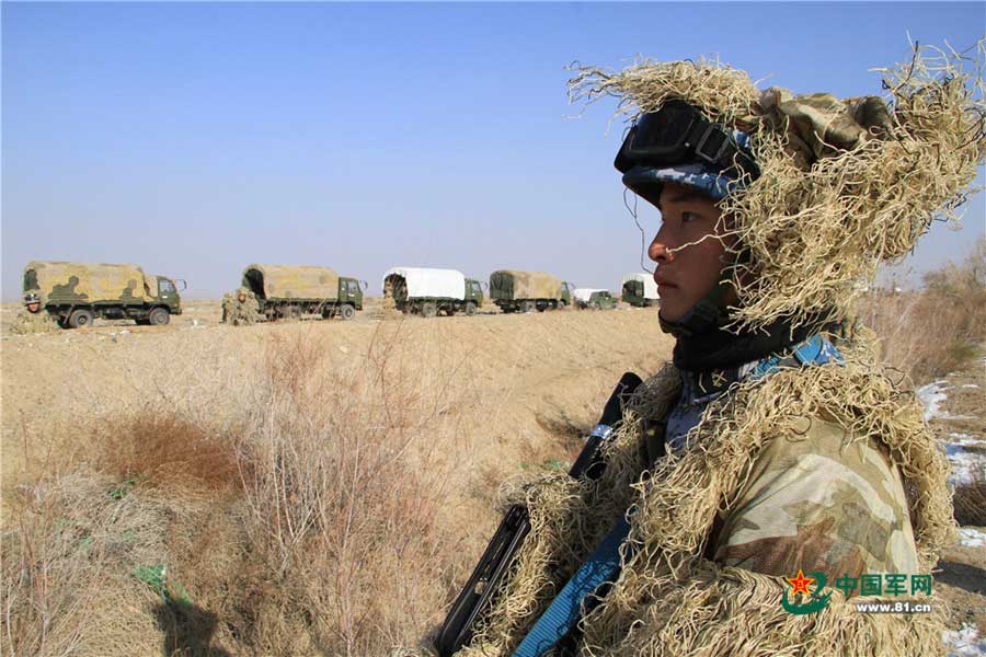 72-hour collaborative drill held in Gobi Desert in Xinjiang
