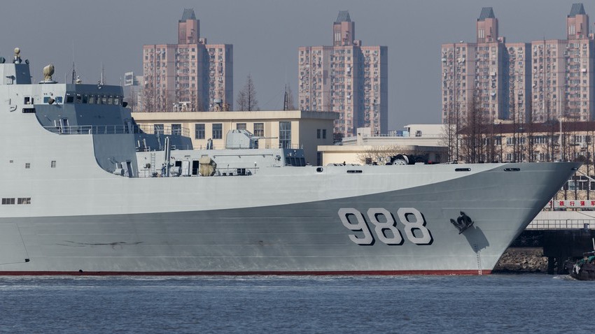 China's fourth type 071 dock landing ship to be commissioned