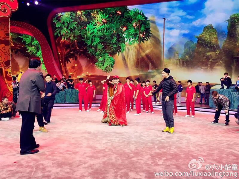 Monkey King Rehearses for CCTV Opera Gala