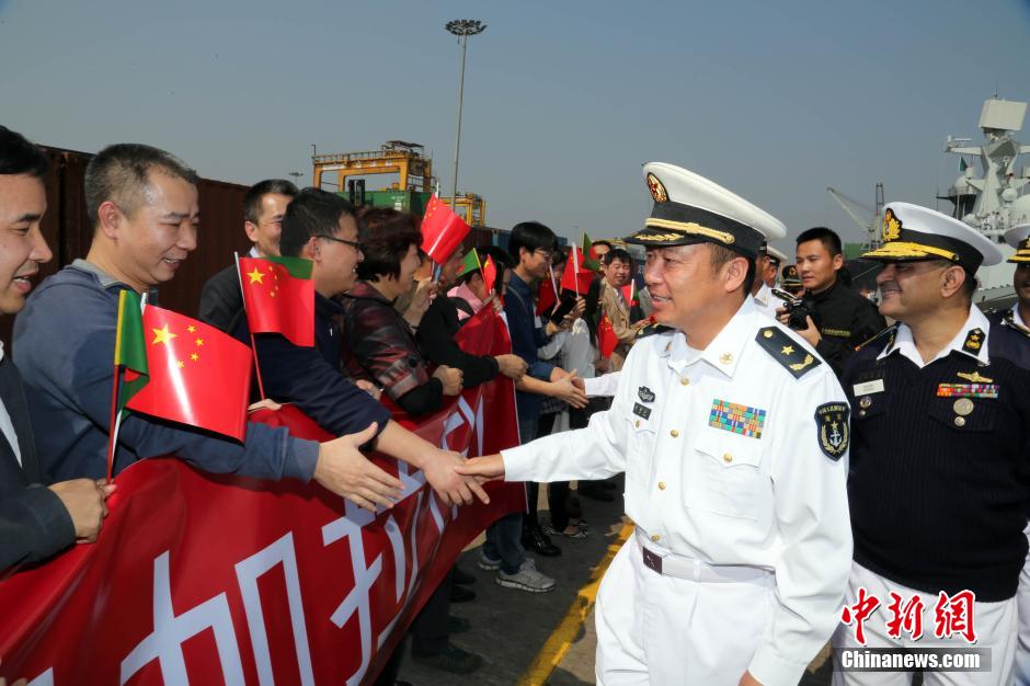 Chinese navy fleet pays first visit to Bangladesh