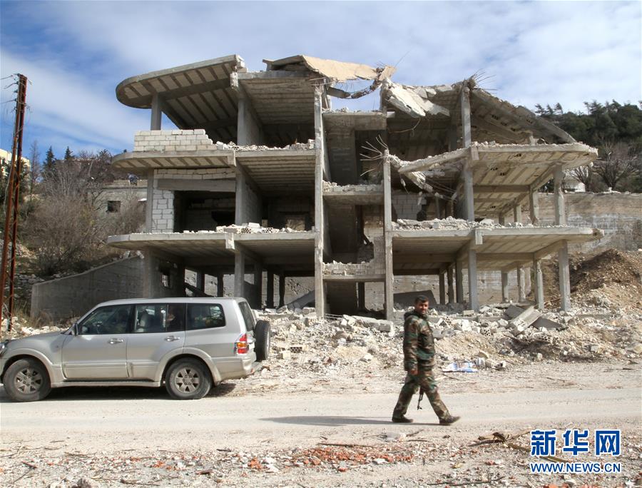 A glimpse of the war zone in northern Syria