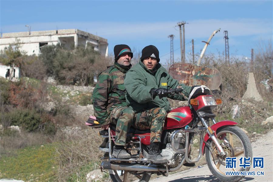 A glimpse of the war zone in northern Syria