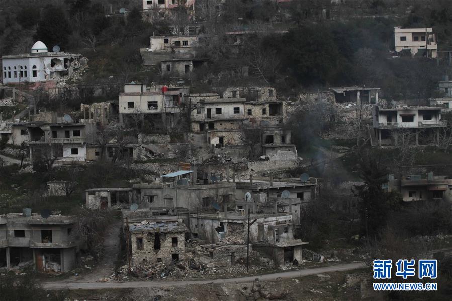 A glimpse of the war zone in northern Syria