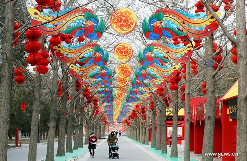 Preparation for upcoming Chinese Spring Festival