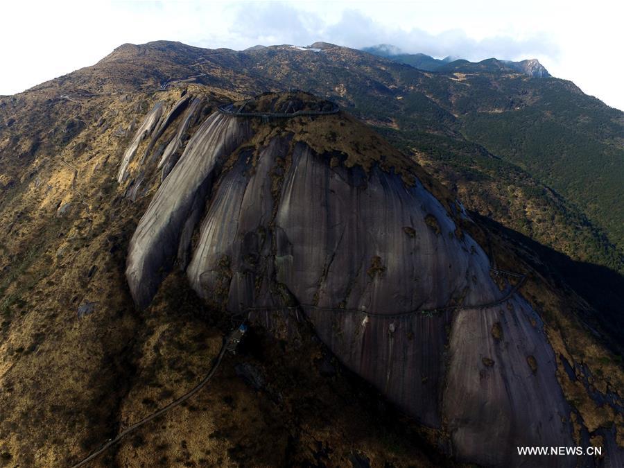 Scenery of Jinnao Mountain in southeast China's Fujian