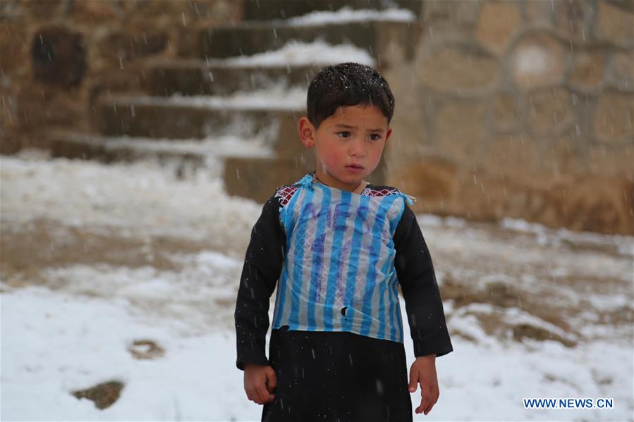 Afghan boy in Messi plastic bag shirt becomes Internet star