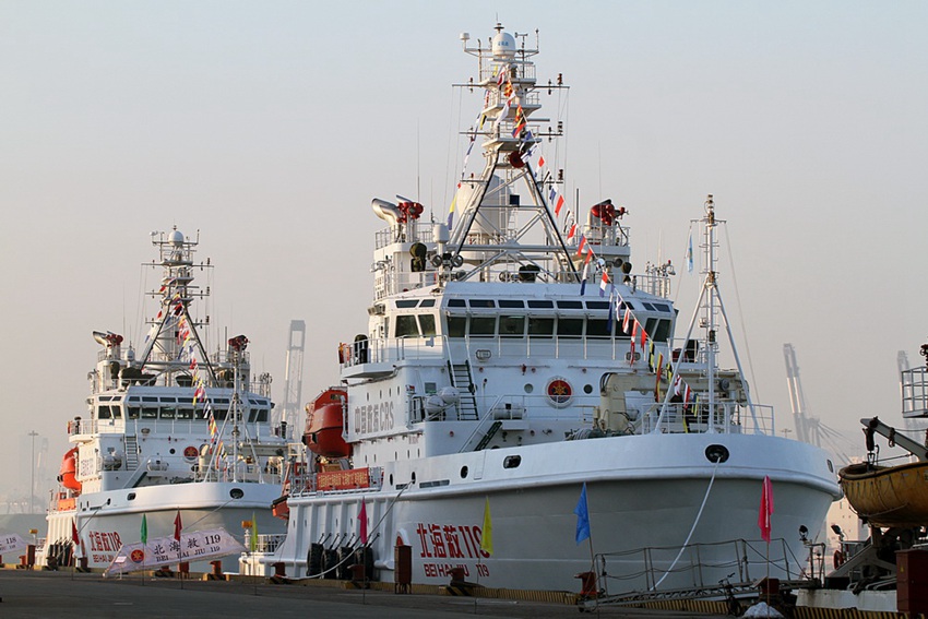 Marine rescue vessels join N. China Sea Salvage Bureau