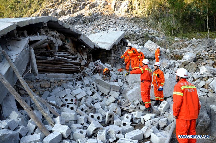 Death toll from south China landslide rises to six
