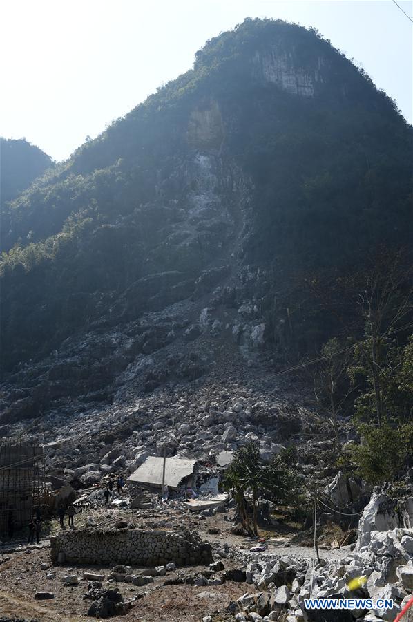 Death toll from south China landslide rises to six