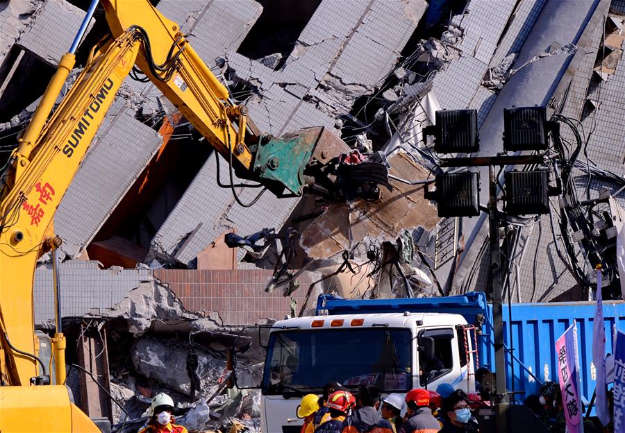 Death toll of Taiwan quake rises to 41