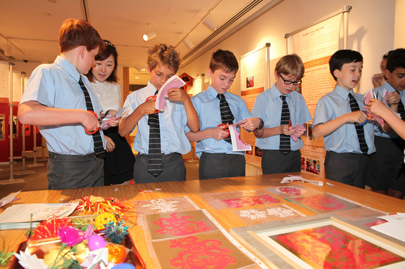 Australian students experience Chinese New Year in Sydney