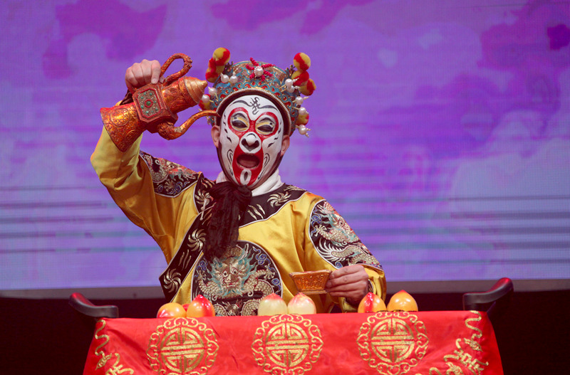 Shaanxi Folk Performance in Sydney Town Hall Celebrating Chinese New Year of Monkey