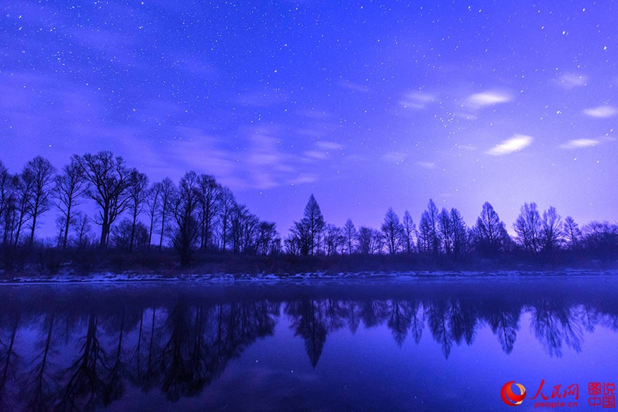 Have you ever seen such beautiful starlit skies in China?
