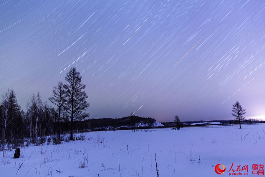 Have you ever seen such beautiful starlit skies in China?
