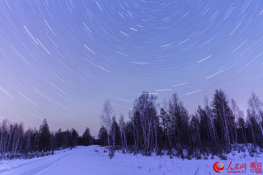 Have you ever seen such beautiful starlit skies in China?
