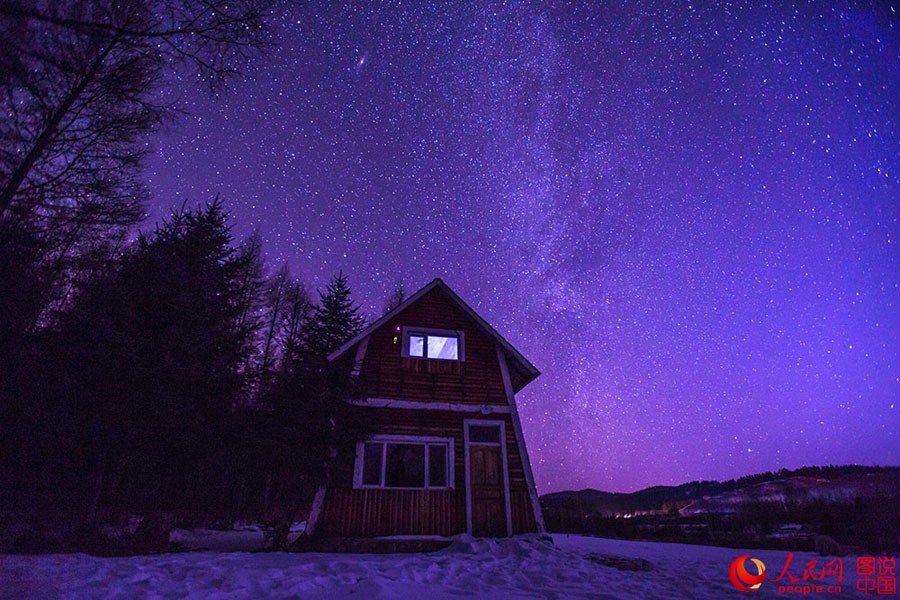 Have you ever seen such beautiful starlit skies in China?
