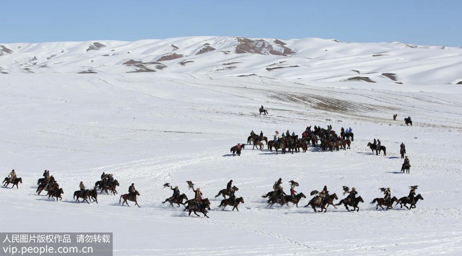 A glimpse of traditional Kazakh activities