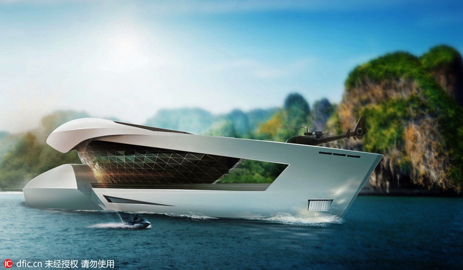 Wanna a high-end vacation? Try this luxury yacht!
