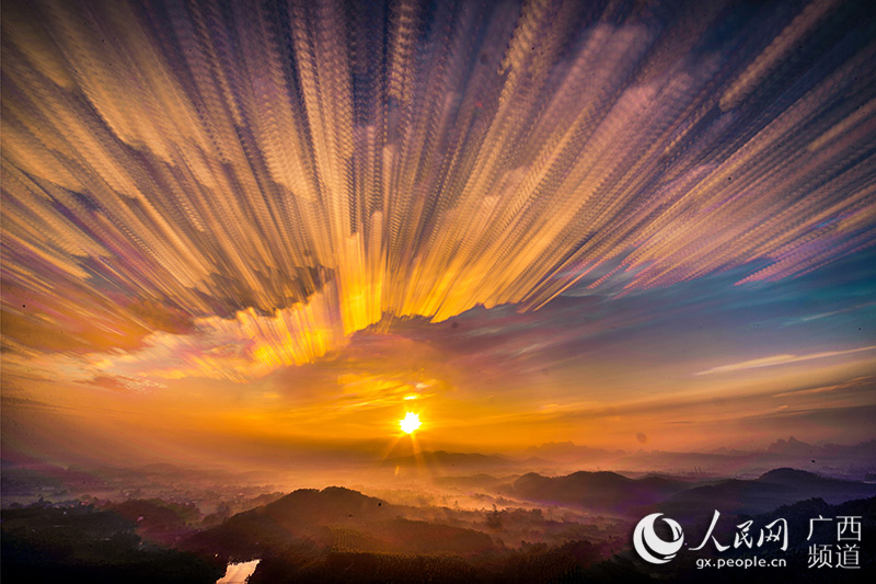 Amazing smeared sky photos reveal the beauty of Yulin