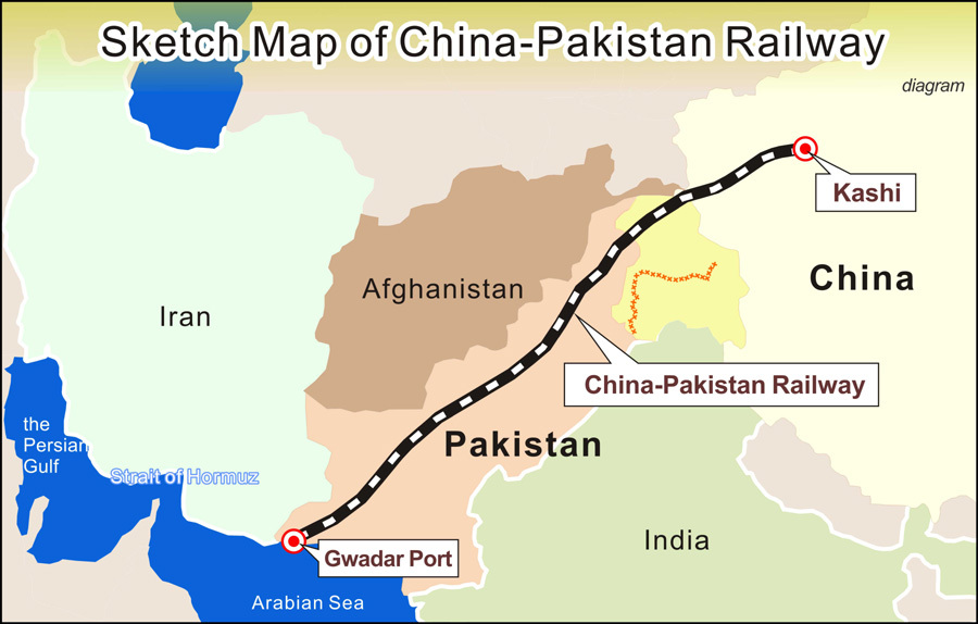 map of china and pakistan Boost Mutual Development Of China And Pakistan Through Cpec map of china and pakistan