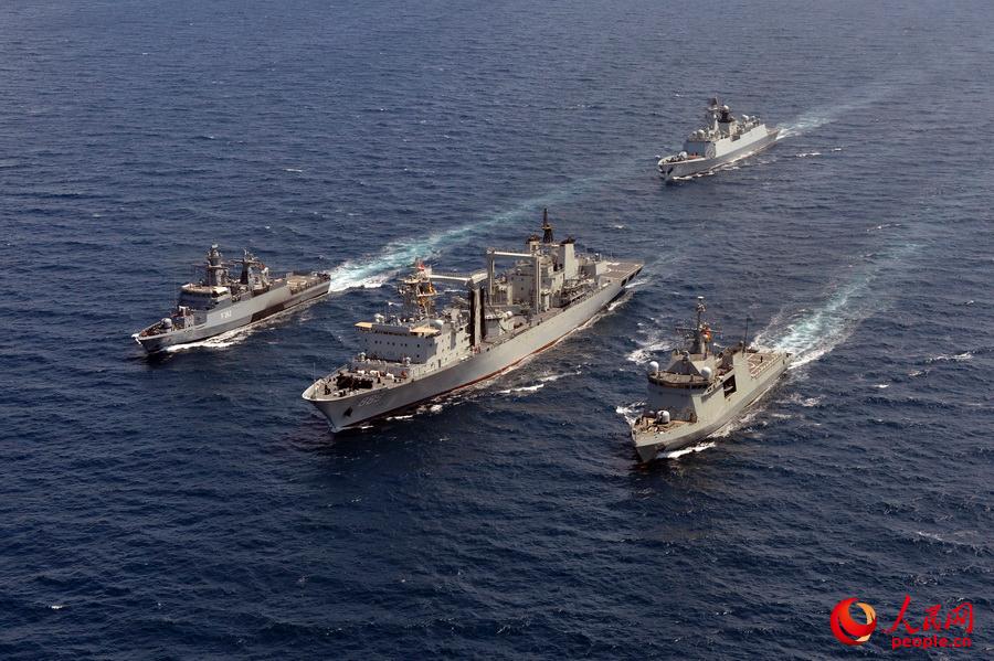 Chinese, EU Navies Hold Joint Anti-piracy Drills