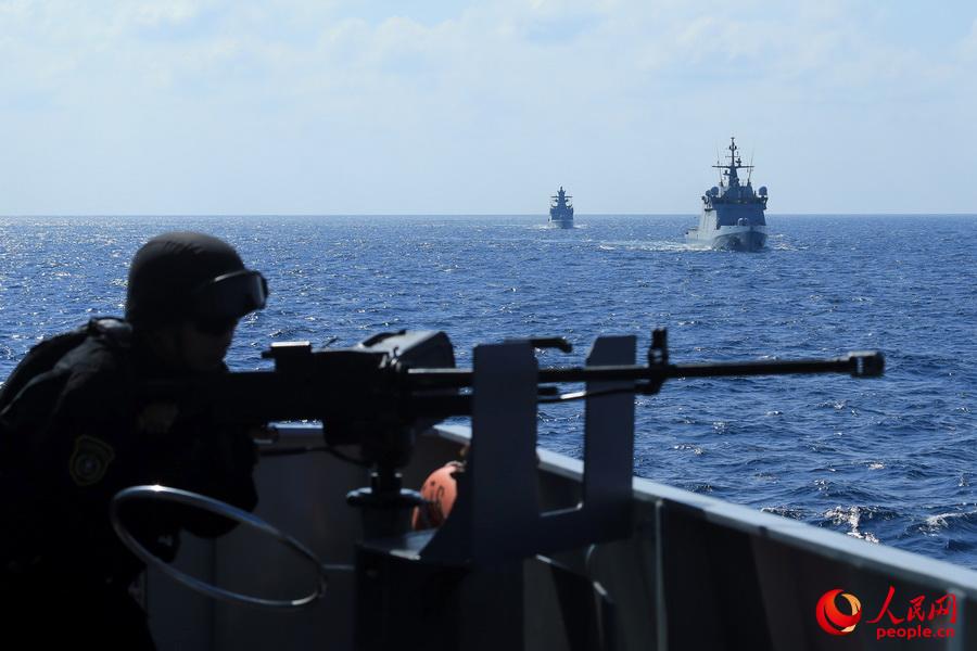 Chinese, EU Navies Hold Joint Anti-piracy Drills
