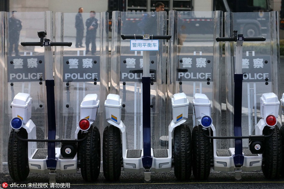 Security equipment distributed to guarantee safety of G20 summit in Hangzhou