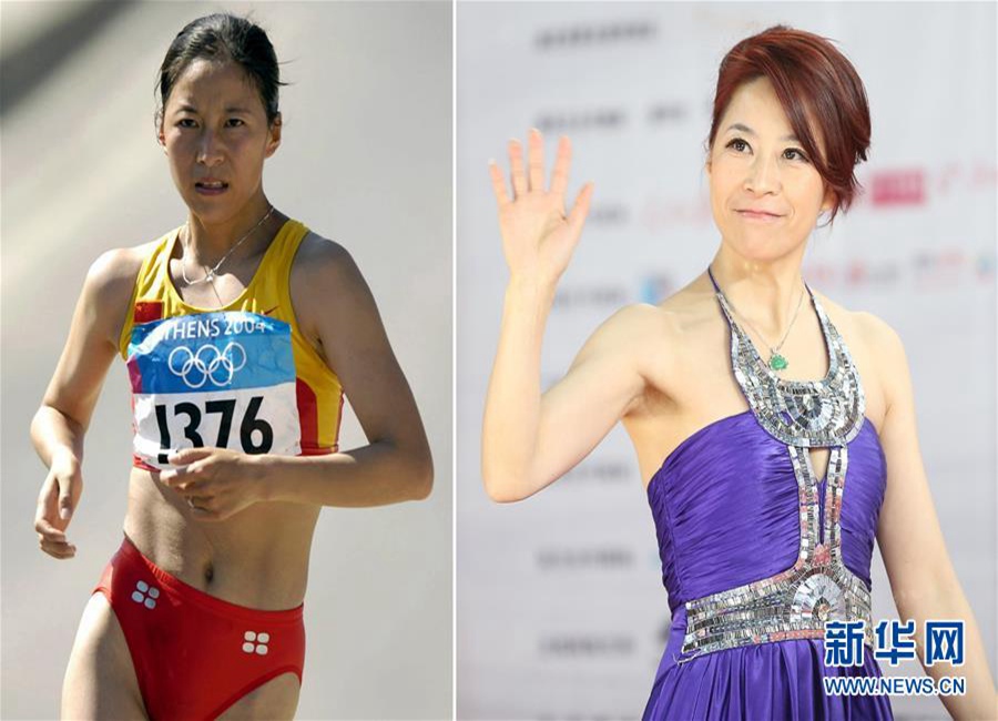 Iron lady or goddess? Sportswomen's fantastic dress show
