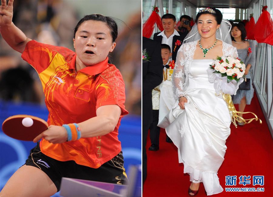 Iron lady or goddess? Sportswomen's fantastic dress show
