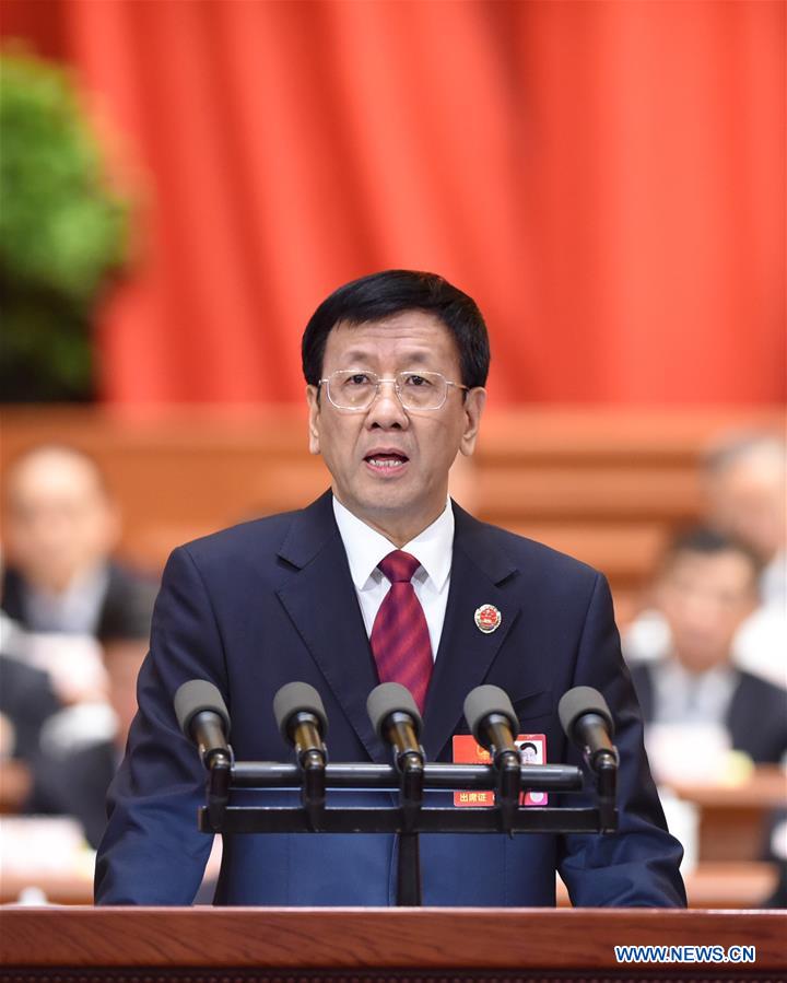 Cao Jianming delivers report on work of Supreme People's Procuratorate