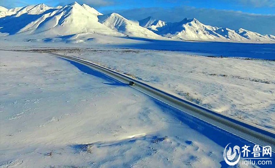 Breathtaking aerial photos of the Arctic Circle 
