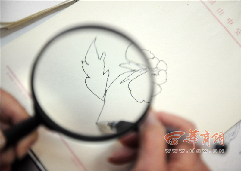 100-year-old painter in Xi'an goes viral