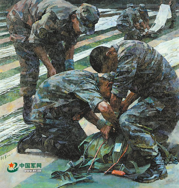 China's army in paintings