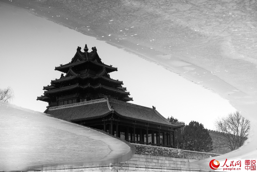 The Corner Tower of Forbidden City
