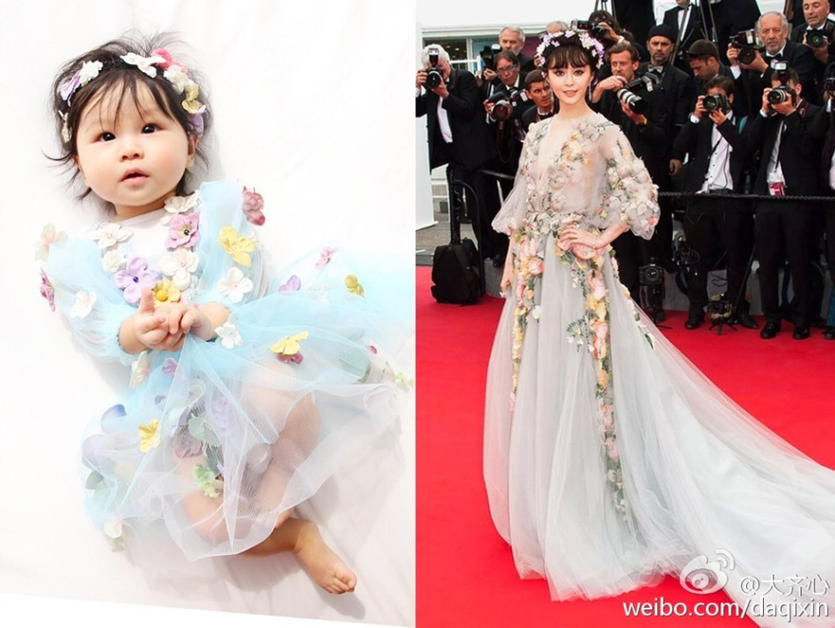Young girl dressed up as Fan Bingbing goes viral online