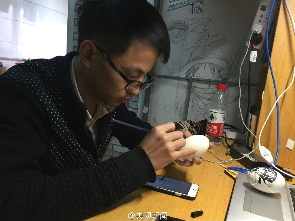 Freshman starts business of selling painted goose eggs