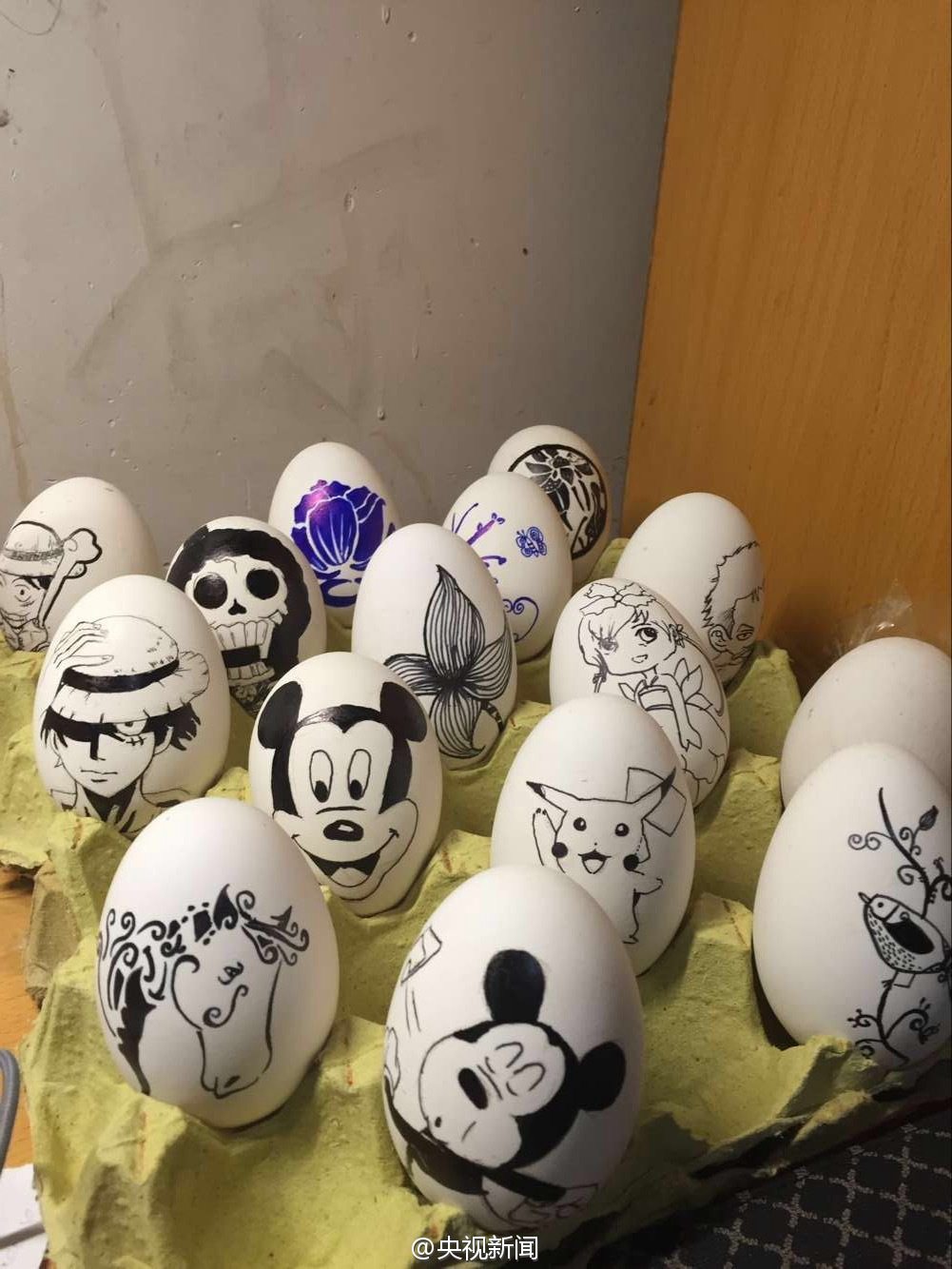 Freshman starts business of selling painted goose eggs