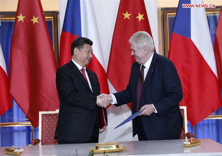 Beijing and Prague form new key link