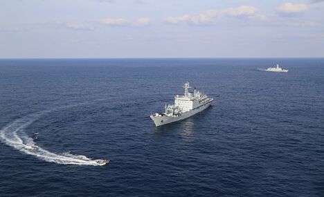 North Sea Fleet conducts drill in West Pacific Ocean