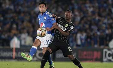 Millonarios beats Atletico Nacional 2-1 at Aguila League