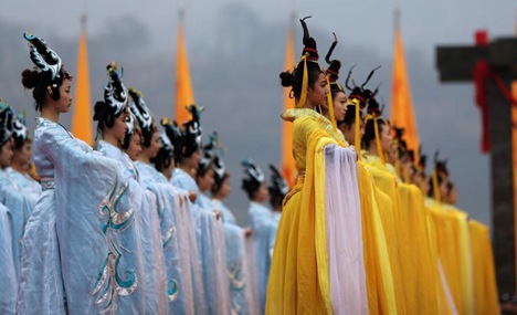 Ceremony to Honor Yellow Emperor Held in NW China