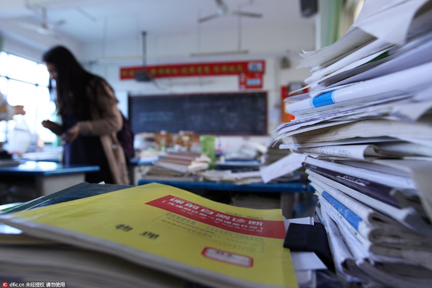 Preparation for 'gaokao'