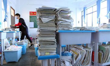 Preparation for 'gaokao'