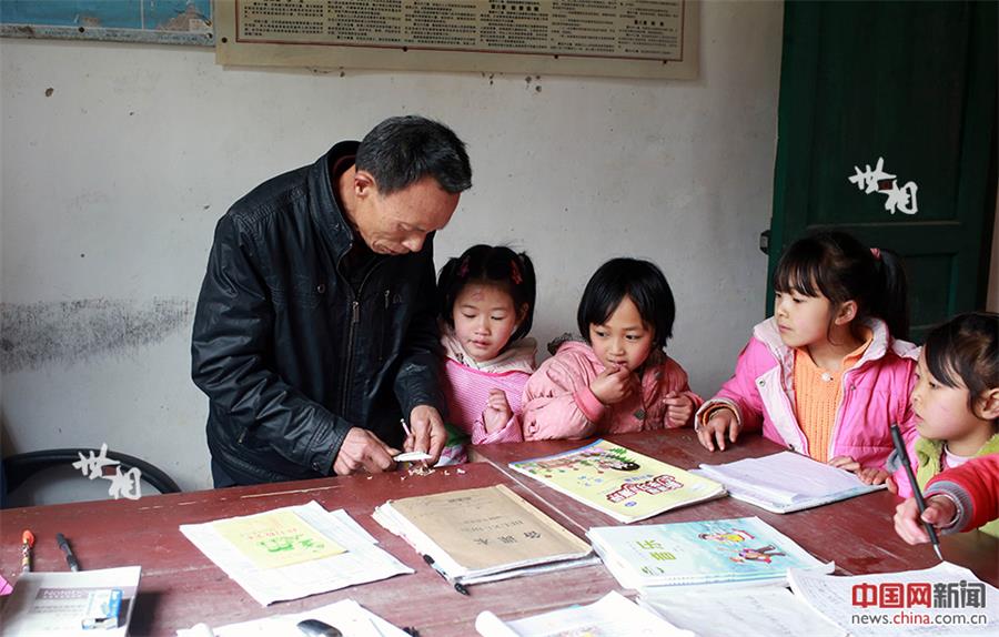 Disabled teacher works in remote village for 30 years