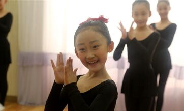 A rare glance of children's palace in Pyongyang