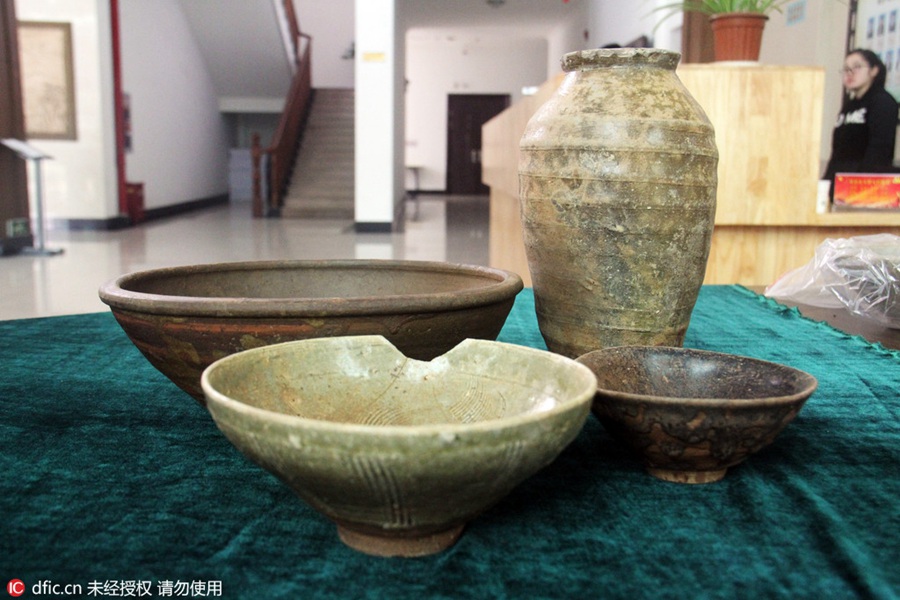Tombs of Song Dynasty unearthed in Zhejiang