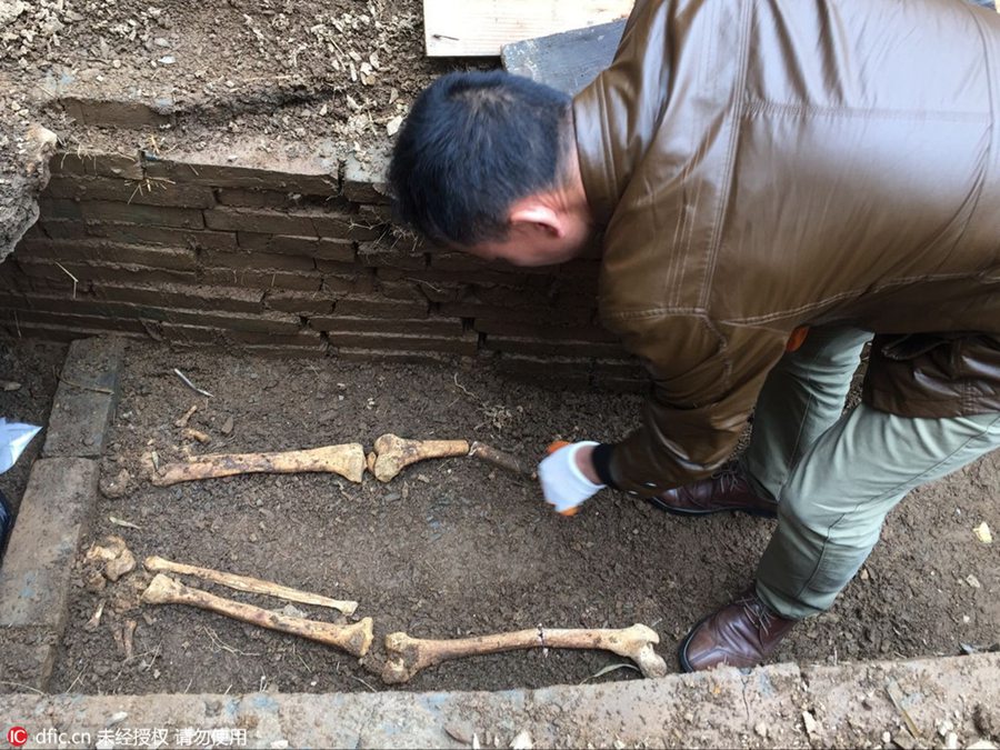 Tombs of Song Dynasty unearthed in Zhejiang